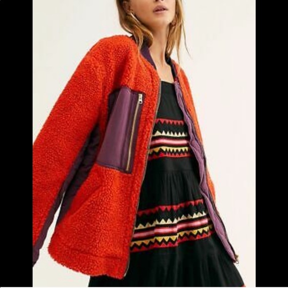 Free People Rivington Sherpa Jacket - Picture 7 of 13